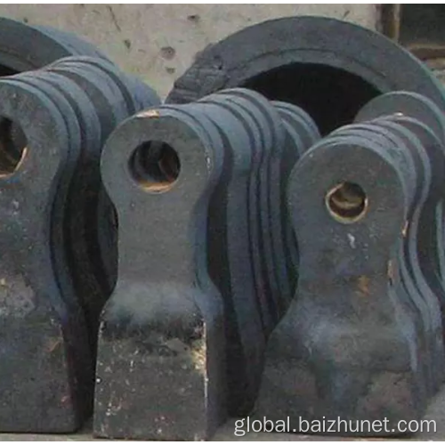 Scrap Shredder Grate High Manganese Hammer Head For Hammer Crusher Supplier